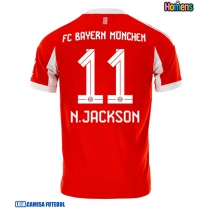 Camisa de Futebol Bayern Munich Nicolas Jackson #11 Equipamento Principal 2025-26 Manga Curta